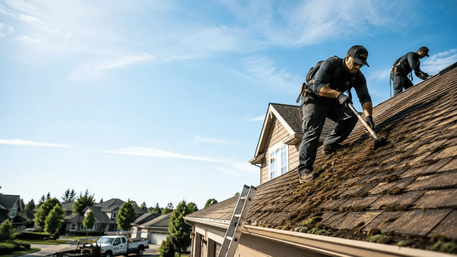 Roof Moss Removal in Pixley, CA near me